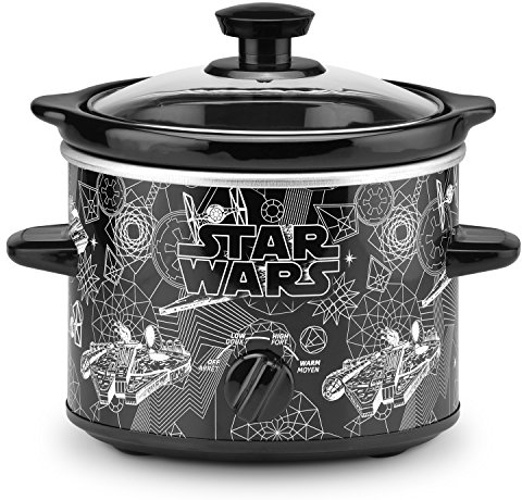 Disney DCM-200CN Mickey Mouse Slow Cooker, 2 quart, rosso/nero