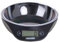 Mesko MS3164 Báscula de Cocina Digital con Bol, Balanza de Alimentos Alta Precisión, Peso Comida hasta 5 kg/ 11lb, Cuenco Extraíble, Pantalla LCD, Función Tara, Negro