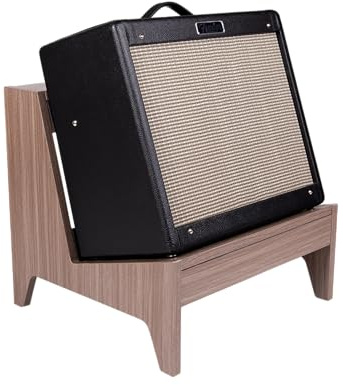 Gator Frameworks Elite Series GFW-ELITEGTRAMPSM-Grey Gitarrenverstärker-Ständer aus Holz, klein, Treibholzgrau