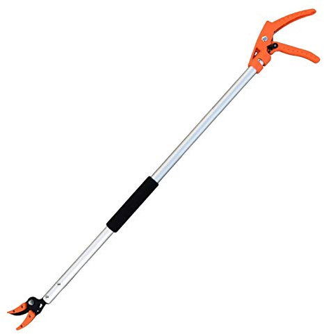 Tijeras de podar de mango largo para ramas de árbol, podadora larga y práctica para recolector de frutas para caqui de manzana, 80 cm/1 m