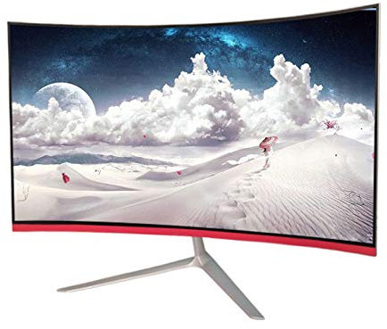 32 1800 R MVA Pantalla curvada Monitor de juegos HD Pantalla LED Uso comercial en oficinas, 144HZ / 75HZ, Full HD 1920 × 1080, antidesgarro, luz azul baja sin parpadeo, 1 ms, , USB, DP/135 ( Color :