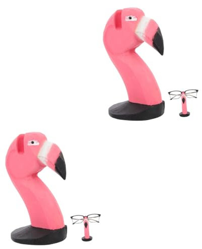 Cabilock 2st Brillengestell Brillenhalter Für Den Schreibtisch Sonnenbrillenständer Geschnitzter Tier-brillenhalter Kind Sonnenbrille Tier Sonnenbrillenhalter Tischständer Hölzern