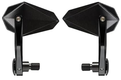 TYSMYXGS Rückspiegel Motorrad-Rückspiegel Für MT-07 FZ-07 MT-09 FZ-09 MT-10 Tmax500 Tmax530 ​FZR ​XSR900 Lenkerendenspiegel 1 Paar