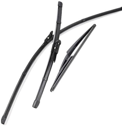 WDRFHTG Auto Scheibenwischerblätter für Opel Corsa D 2006-2014, Windschutzscheibenwischer Auto-Wischerblatt Windschutzscheibe Ersatzwischblätter Zubehör