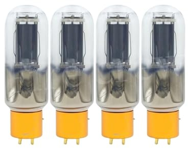 JEQGDLUI Tubo a Vuoto 211 211-TII Amplificatore valvolare Audio HiFi Abbinamento di precisione Fai-da-Te a Quattro Vie(4pcs Matched)
