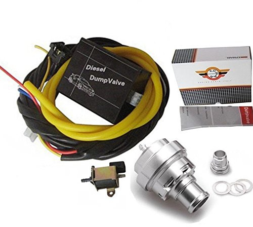 EPMAN Valvola di scarico elettrica universale Turbo Diesel Diesel BOV Vacuum Blow Off Valve Kit 1.9T 2.0T