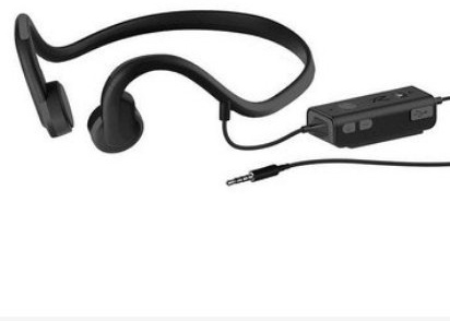 MASUNN V2719 Knochenleitung Headsets Verdrahtet Kopfhörer Rauschunterdrückung Freisprecheinrichtung Mit Mic - Schwarz