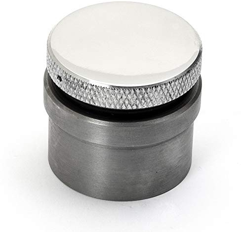 Aluminium Tankdeckel poliert von DOCK66 zum Einschweissen