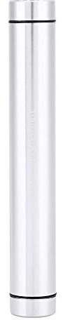 Dilwe Fahrrad Steckachse, 15 mm bis 12 mm 100mm Lang Aluminiumlegierung Schnellspanner Steckachse Adapter für Fahrrad Stecknaben(Silber)