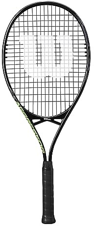 Wilson Tennisschläger Aggressor 112, Aluminium, Grifflastige Balance, 297 g, 69,9 cm Länge