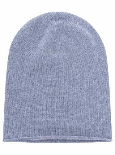 Zwillingsherz 100% Kaschmir Slouch-Beanie – Strickmütze aus Cashmere – Hochwertige Mütze für Damen – Wintermütze One Size – Weiche & warme Mütze – Premium Qualität für Herbst, Winter & Frühling
