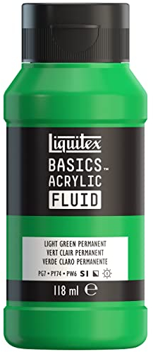LIQUITEX LQX BASICS FLUID 118ML - VERDE CHIARO PERMANENTE