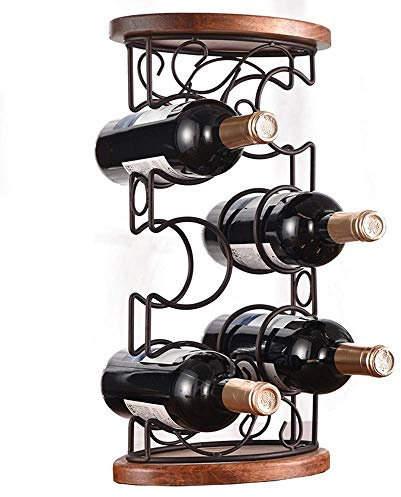 Weinflaschenhalter, Weinregale, Desktop-Weinregal, Flaschenregal, Tisch-Weinregal, geeignet für Küchenbar