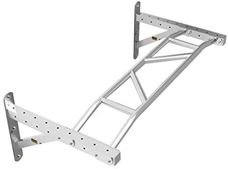 Reckstangen, Klimmzüge für den Innenbereich, Klimmzüge am Türrahmen, robuste professionelle Fitness-Klimmzüge mit mehreren Positionen, Schwarz, 129 x 63 x 45 cm (Schwarz 129 x 63 x 45 cm) (Weiß 129 x