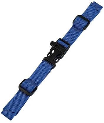 Swetopq Rucksack Verstellbarer Brustgurt Rucksackgurt Rucksack Brustgurt Verschluss Outdoor Schultergurt Fester Gürtel, blau, One size