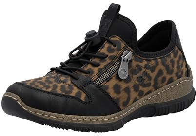 Rieker Damen N32G0 Slipper, Mehrfarbig 90, 40 EU