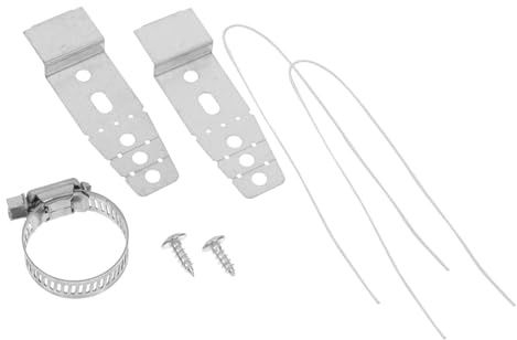 Hemobllo Kit Di Montaggio Per Lavastoviglie Metallo Hardware Per Installazione Staffe Regolabili Per Lavastoviglie Fissaggio Piastra Di Montaggio Per Piano Di Lavoro