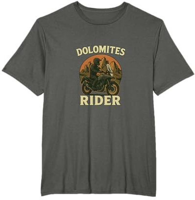 Dolomites Rider - Motocycliste Alpes Design T-Shirt
