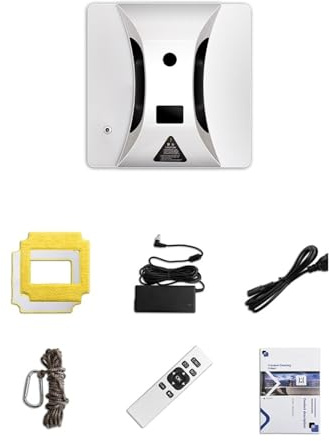 Window Cleaning Robot High Suction Electric Window Cleaner Robot Anti-Falling Remote Control Robot Vacuum Cleaner