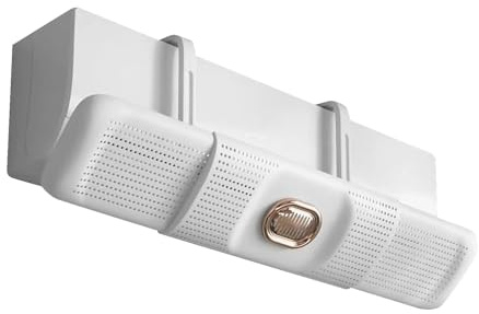 Retractable Mini Split Air Deflector with Aromatherapy Box, 270° Adjustable Airflow, Universal Wall-Mounted AC Wind Deflector, Anti-Drip, No Direct Blowing