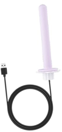 Ailan Undulater Finkar Undulat Stativ Värmare USB Värmande Fågelbur Tillbehör Värmande Papegoja Sittpinne Stativ Lämplig För Små Och Medelstora Papegojor Fågelbur Värmare Uppvärmd Sittpinne, Violett
