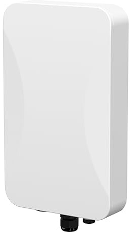 Labgear WiFi 6 Outdoor Access Point AX3000 3000Mbps, IP67 Waterproof Dual Band 2.4GHz 5GHz, Gigabit PoE Powered Wireless Access Point, Long Range Coverage, Cloud Managed, Wall Mount, White