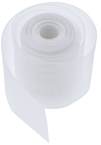 Kesheng 10cm x 10mts Cinta Cortinas para Perforar Arandelas