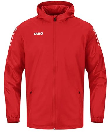 JAKO Unisex Allwetterjacke Team 2.0, rot, XXL