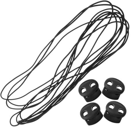 STOBOK Kordelstopper Kunststoff Mit Elastischem Zugband Ersatz-schnurstopper Für Hoodies Hosen Rucksäcke Und Outdoor-bekleidung Installieren Robust
