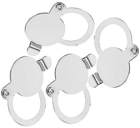 SEWOART 4 pcs Door Peephole Privacy Lid Door Viewer Protector Rotatable Anti Peeping Security Accessory for Home Apartment Hotel