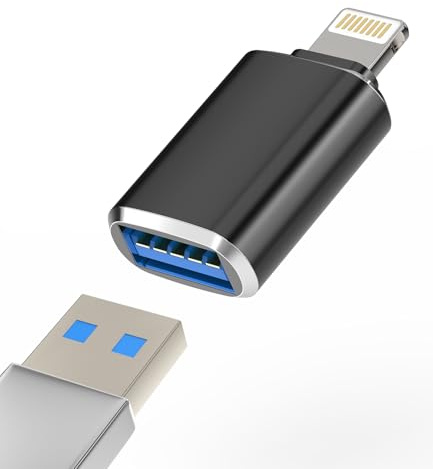 Adaptador Lightning a USB hembra para Apple IPhone14 13 Pro Max certificado para Apple MFI llave USB-A lector de tarjetas teclado ratón auriculares para IPad OTG 3.0 Cable Cámara Conector Accesorios