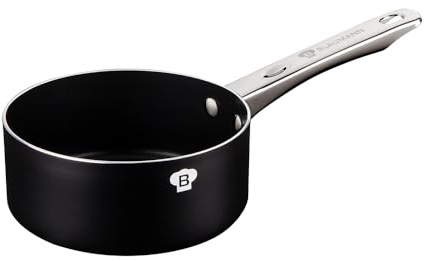 Berlinger Haus Soßentopf 16cm/Aluminium mit Edelstahlgriff/Induktionsbasiert/schwarz/Platinum Collection/