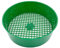 Green Round Garden Sieve Plastic Riddle Garden Sievefor Soil and Stones Gardening Seedling Filter Tool Stone for Compost Soil Stone Tool