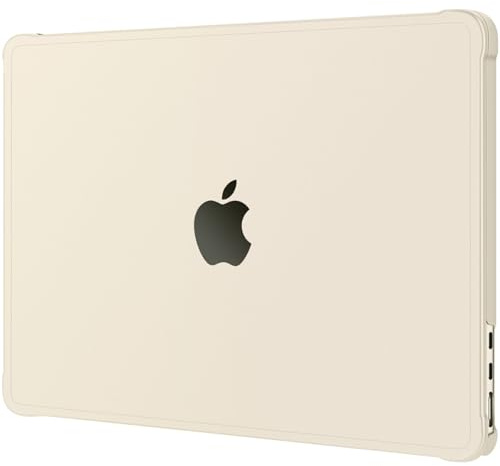 MOSISO Case for MacBook Air 13 inch M5 M4 M3 M2 2026-2022, Starlight | Reinforced Crack-Resistant&Anti-Fingerprints Hard Shell Cover Compatible with MacBook Air 13.6 Case A3449 A3240 A3113 A2681