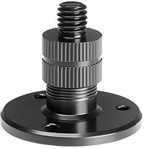 Adam Hall Stands D 921 BLK - Plaque de Montage pour Col de Cygne