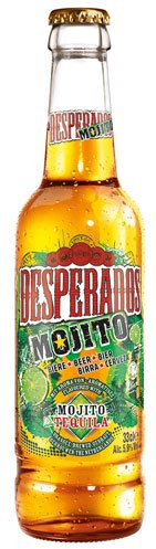 Desperados Mojito, Bier mit Tequila-Flavour (24 x 0,33l) inkl. 1,92 Euro Pfand MEHRWEG