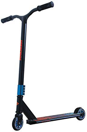 Schildkröt Stunt Scooter Kickless – Freestyle Scooter mit HIC Compression, Alu Deck 50x11 cm, 100 mm PU Räder mit Alufelge, ABEC9 Kugellager, belastbar bis 100 kg