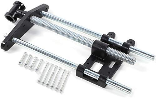 Morsa da Banco per Legno, 10,5 Morsa per Falegname, Morsa in Metallo per Lavori di Lavorazione di Legno per Strumento Falegname, Nero