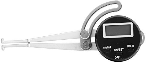 Pie de corrediza, medidor de espesor, pie de corredera interno digital electrónico 12,7~165 mm x 0,1 mm medidor de diámetro interior para medir el diámetro interior