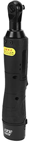 Chiave a Cricchetto Elettrica 3/8 Pollici 12V Set con Batteria Litio Caricatore Grilletto Velocità Variabile UE 220V per Auto Fai da Te