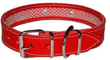TUYNEC - Collar para Perros con Funda para Collar Antiparasitario Perros, Hecho a Mano con Cuero de Primera Calidad Que Protege el Collar Antipulgas Perro y Prolonga su Duración