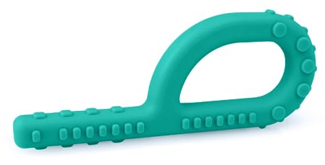 ARK® Grabber Standard in glatt oder texturiert mit einfacher Handhabung für Kinder - Kiefermotorik, Beißblock, Kauen, Zahnen (texturiert, weich - rot)
