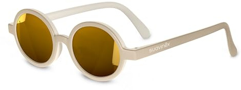 Suavinex Occhiali da Sole Bambini 12-24 Mesi Rotondi Beige