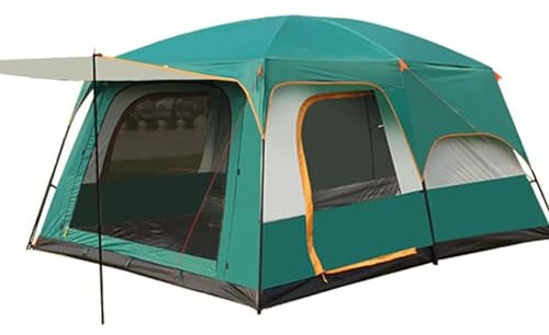 Outdoor Jurte Zelt 5-8 Personen Große Familie Camping Zelte Für Festival Wandern Mit Wohnzimmer Und Separate Räume 4 Jahreszeiten Zelte