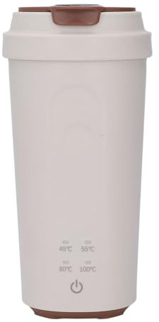 Fafeicy 500 Ml 300 W Hervidor Eléctrico Portátil de Viaje Pequeña Caldera de Agua de Acero Inoxidable Recargable 5000 MAh de Ebullición Rápida