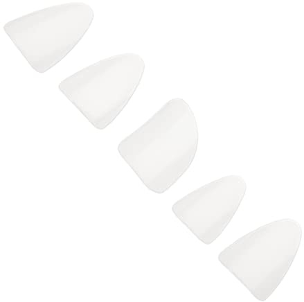 5 Nägel aus Nylon, Stück Weiß, Pipa, für Guzheng | Leicht, Tragbar mit Glatter Rundkante, Leicht zu Reinigen, Passendes Zubehör für Instrumente