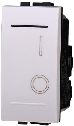 IXTRIMA Interruttore Bipolare 0-1 16A Colore BIANCO Compatibile Con Bticino Living Light