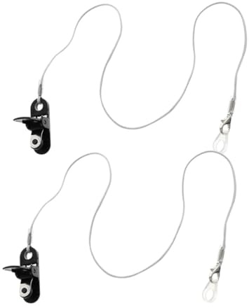 HOMOCONO 2 Stück Hörgeräteclip Verlustrisiko Reduzierendes Hörgerätezubehör Aus Leichtem Material Mit Anti Verlust Lanyard Für Senioren Alltag Und Sport