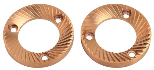 Depisuta Burr Plat de Moulin à café, 64 Mm avec des Terrs Plats à Plusieurs Usages Plaqués pour DF64 DF64P DF64E DF64V Ceado E5P E6P E37J Super Jolly Lagom P64 Fellow Ode Anfim Caimano Cody
