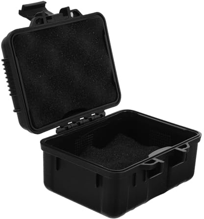 ERINGOGO Boîte De Rangement Compacte en PP avec Mousse Mallette Portable pour Petits Outils Et Accessoires D'instruments Organisateur Léger Et Sécurisé pour Usage Quotidien